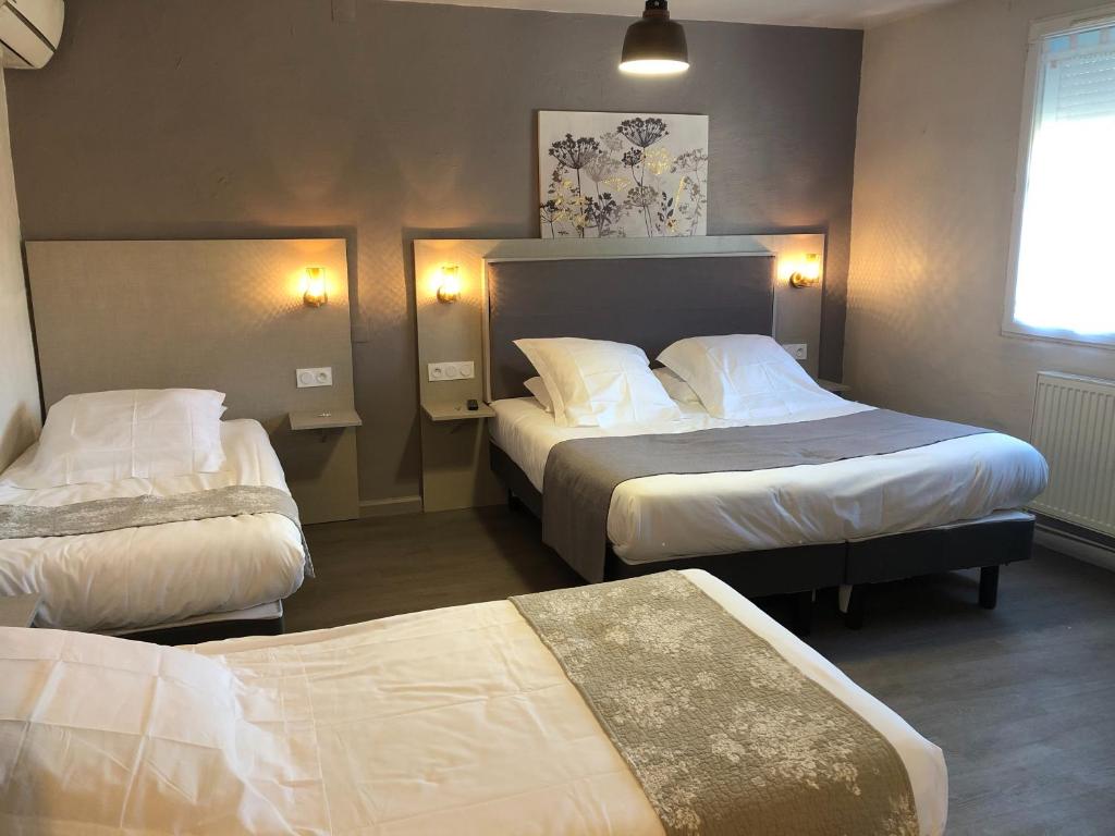 Hôtel Du Viaduc - Habitación Cuádruple Clásica
