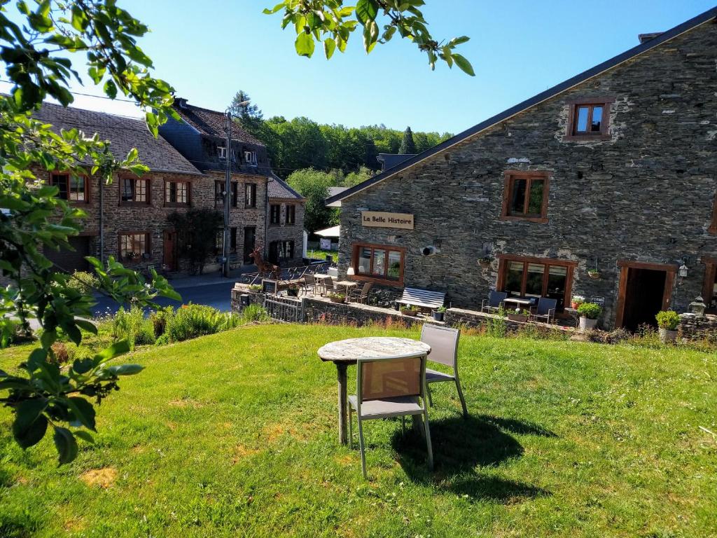 Zahrada ubytování B&B La Belle Histoire Laforêt