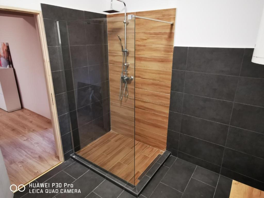 Koupelna v ubytování Renáta Apartman