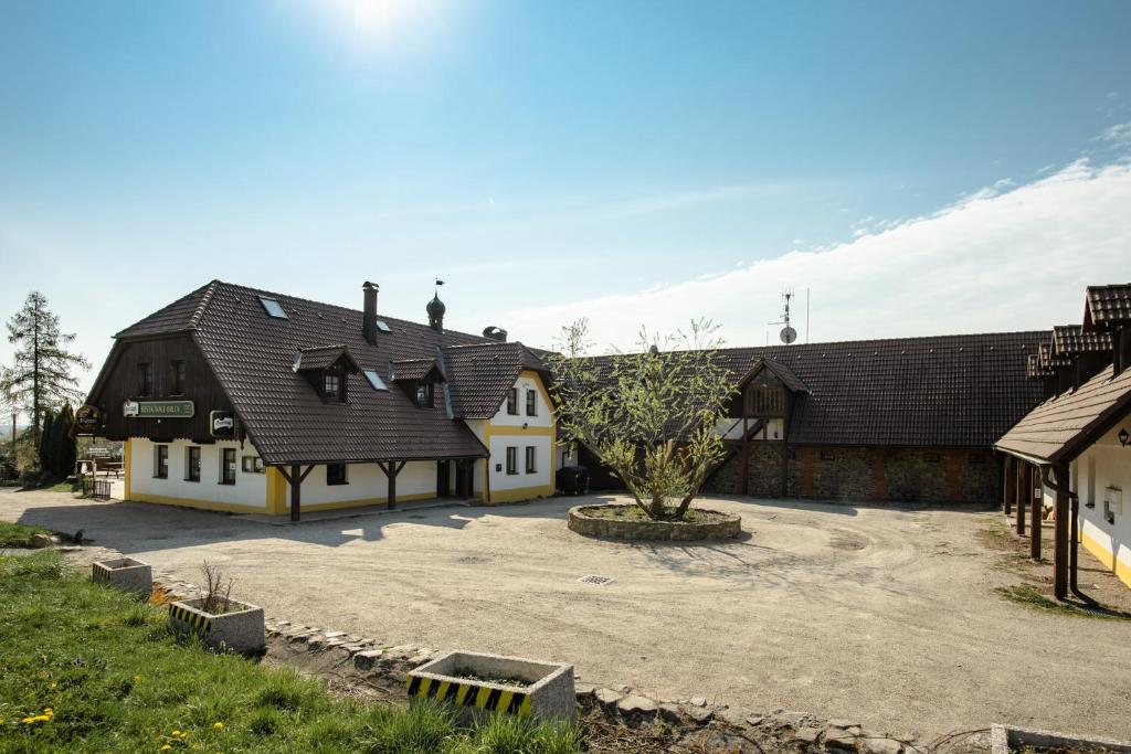 Budova, kde se penzion nachází