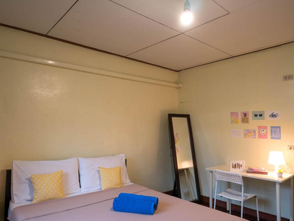Postel nebo postele na pokoji v ubytování Chan Cha La 99 Hostel
