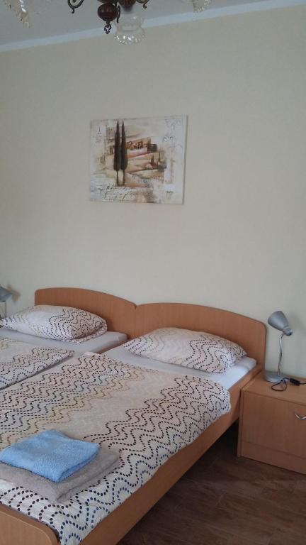 Postel nebo postele na pokoji v ubytování Rooms Pri Lovrižu