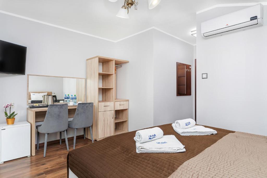 Postel nebo postele na pokoji v ubytování Villa Baltic Dream