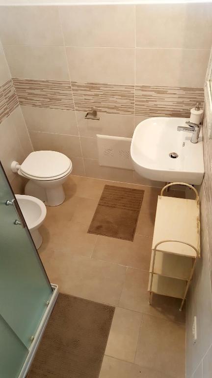 Koupelna v ubytování B&B Villa Fiorini