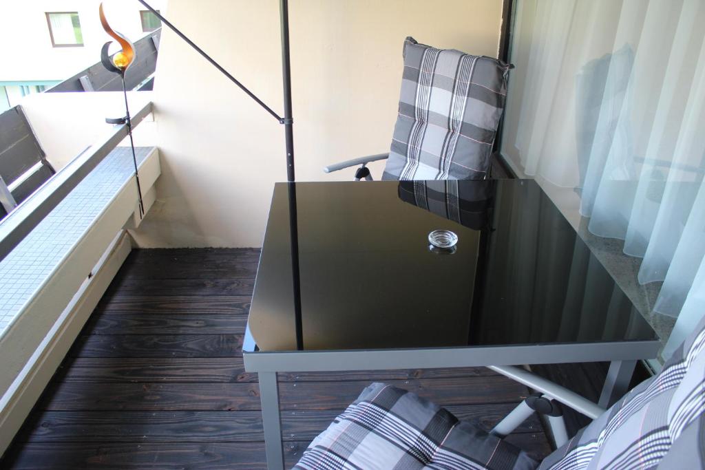 Posezení v ubytování Appartement in Sankt Englmar mit KlimaWärmetauscher