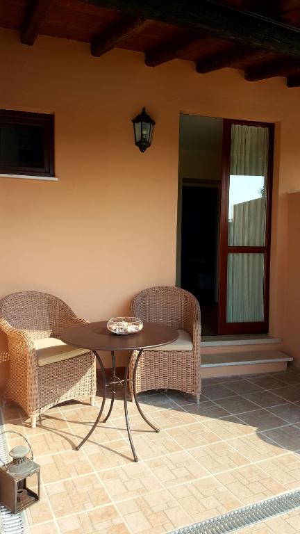 Posezení v ubytování B&B Villa Fiorini