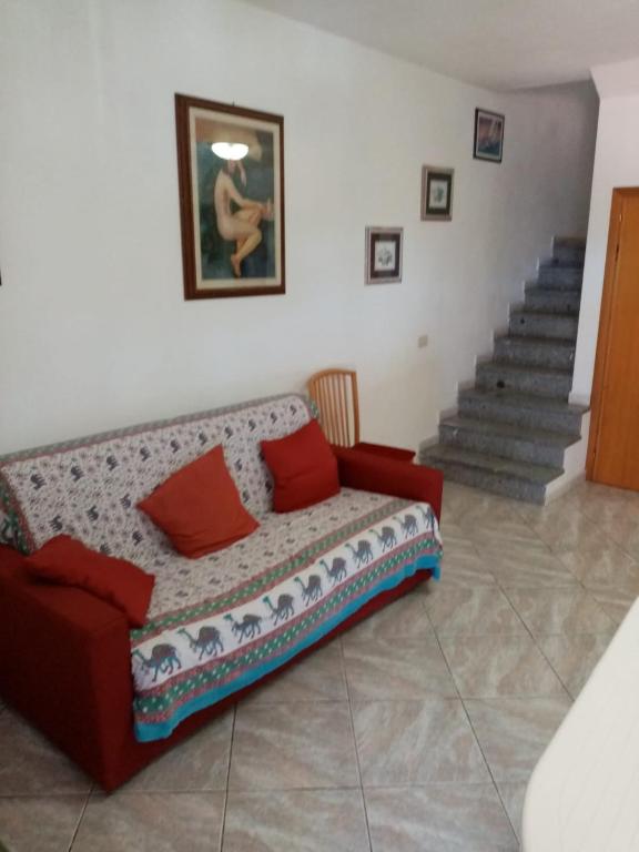 Posezení v ubytování CASA BEPPA