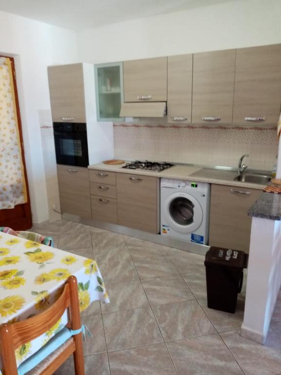 Kuchyň nebo kuchyňský kout v ubytování CASA BEPPA