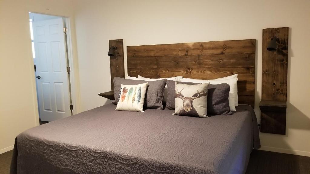 Postel nebo postele na pokoji v ubytování Eagle Cap Chalets
