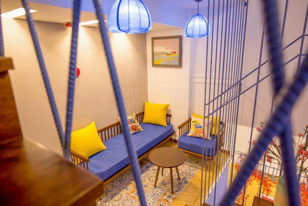 Posezení v ubytování Son Trang Hotel Hoi An