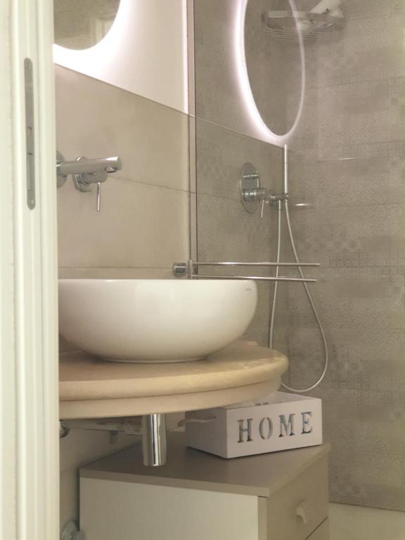 Koupelna v ubytování Iris home