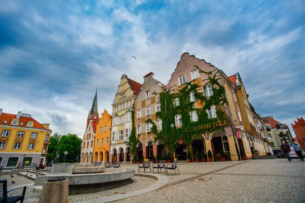 Budova, v ktorej sa apartmán nachádza
