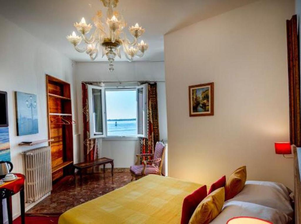 Postel nebo postele na pokoji v ubytování Casa Sulla Laguna