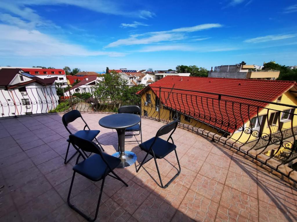 Balkonas arba terasa apgyvendinimo įstaigoje Apartamente Vila Arcadia