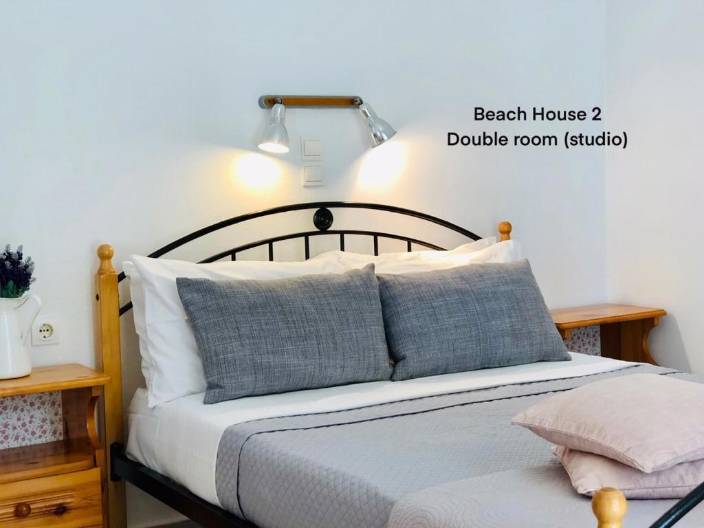 Postel nebo postele na pokoji v ubytování Beach House I&II