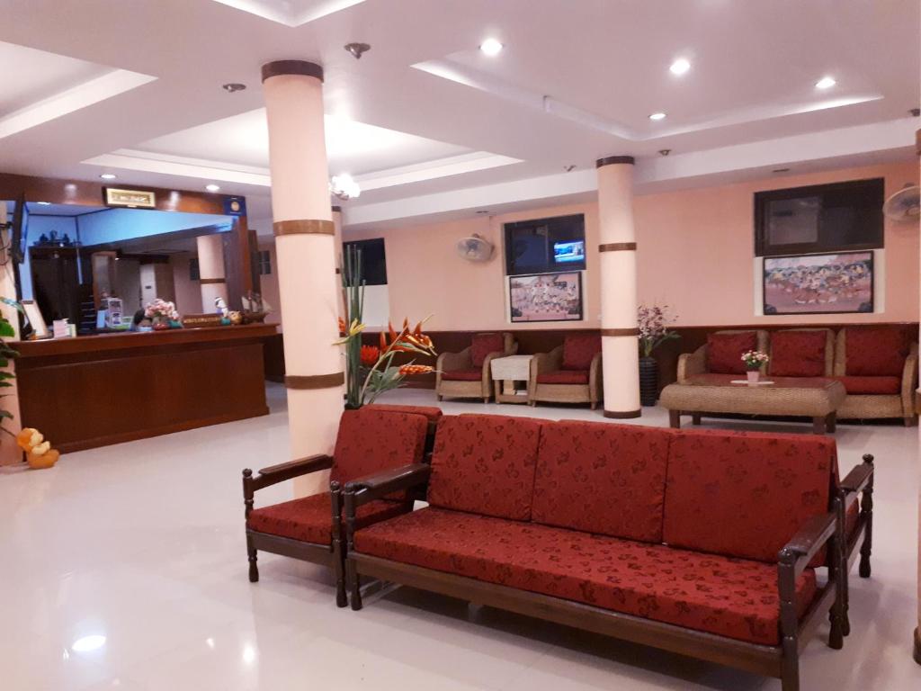 Posezení v ubytování Nathon Residence Hotel