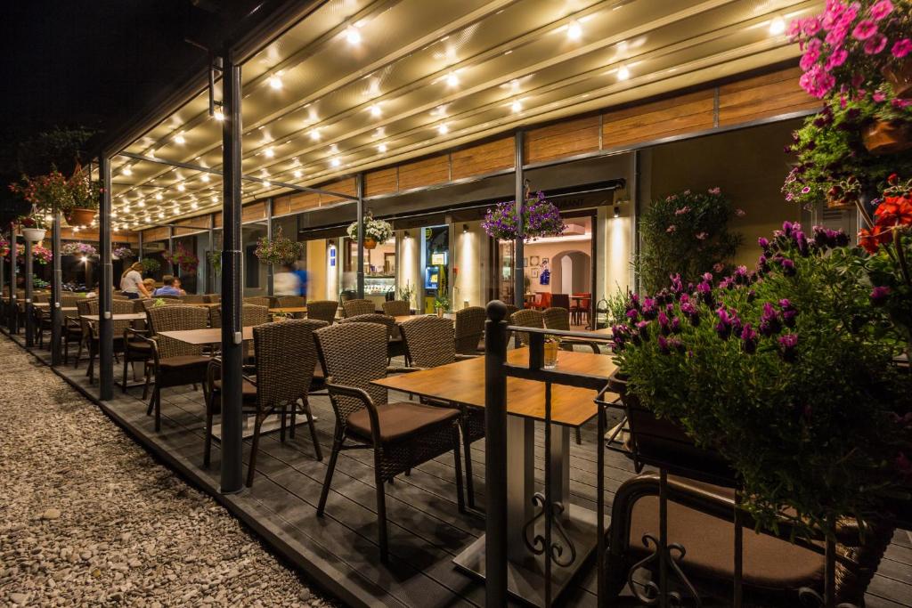Restaurace v ubytování Aparthotel Gimi