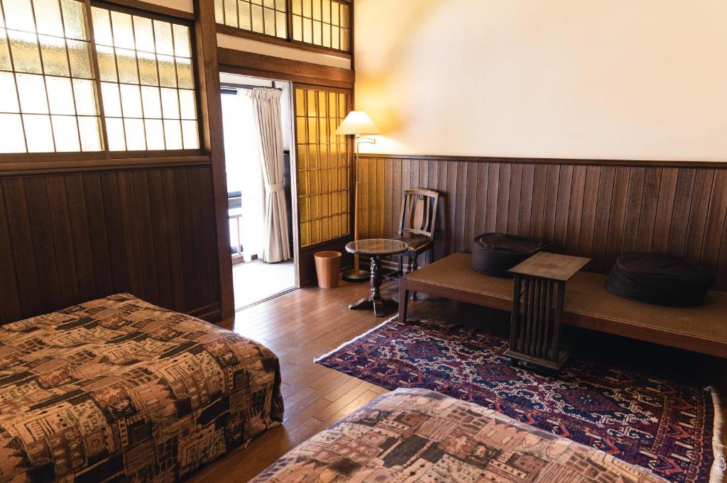 Posezení v ubytování Hotel Hanakoyado