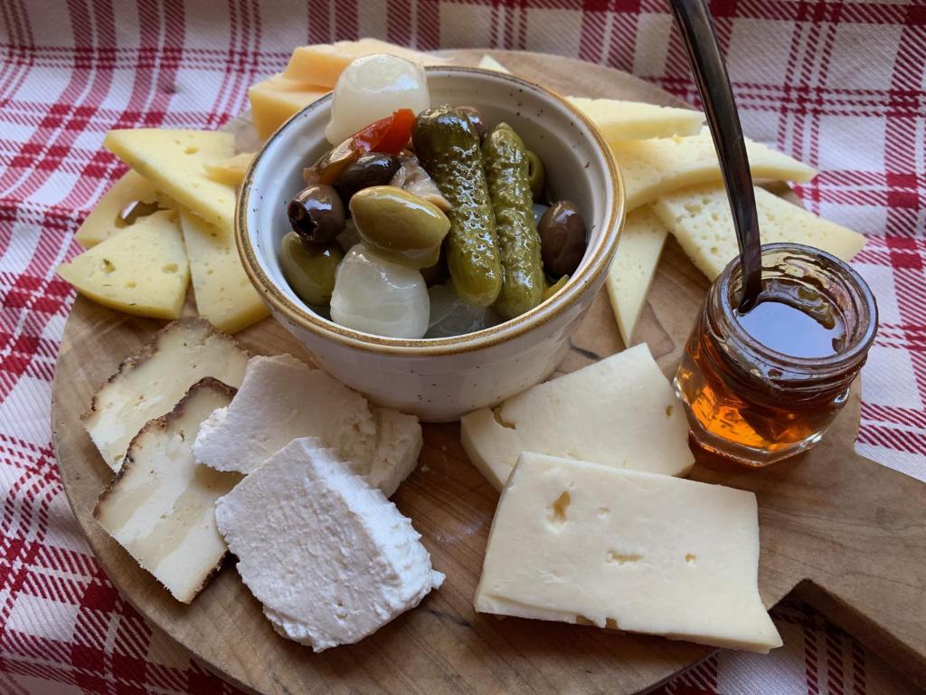 Jedzenie in lodge lub w pobliżu