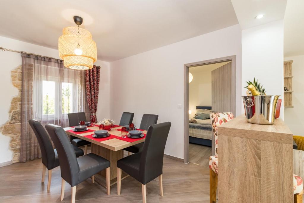 Posezení v ubytování House Imela
