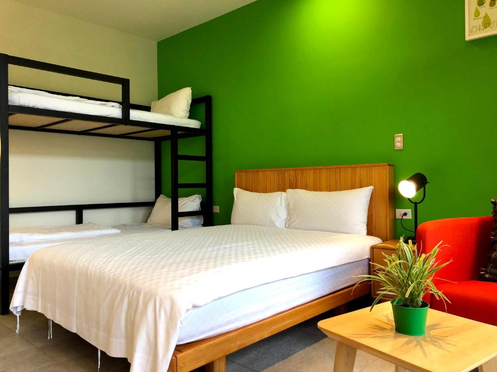Postel nebo postele na pokoji v ubytování Notting Hill B&B
