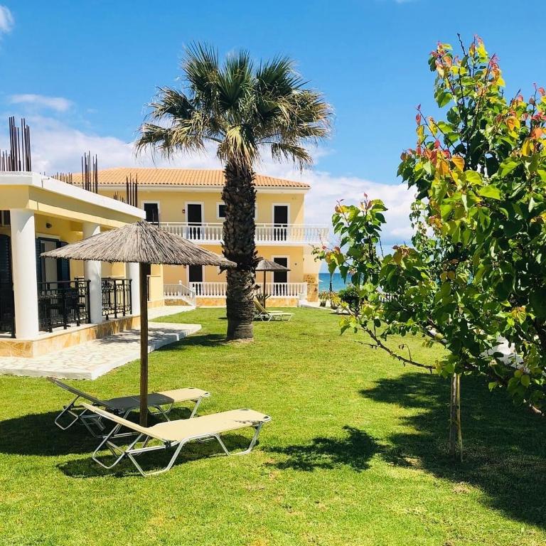 Zahrada ubytování Beach House I&II