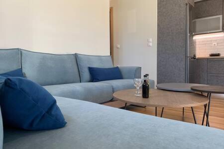 Kuchyňa alebo kuchynka v ubytovaní Katerina Holiday Studios
