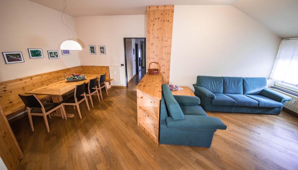 Posezení v ubytování Appartamenti Pirovano Bormio