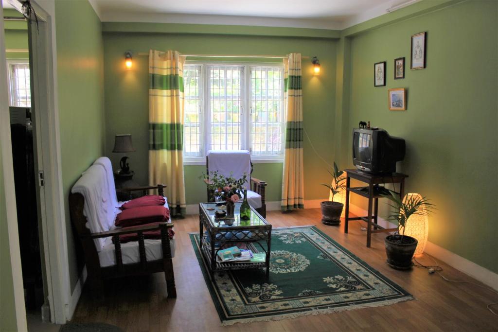 Posezení v ubytování KAJI HOME