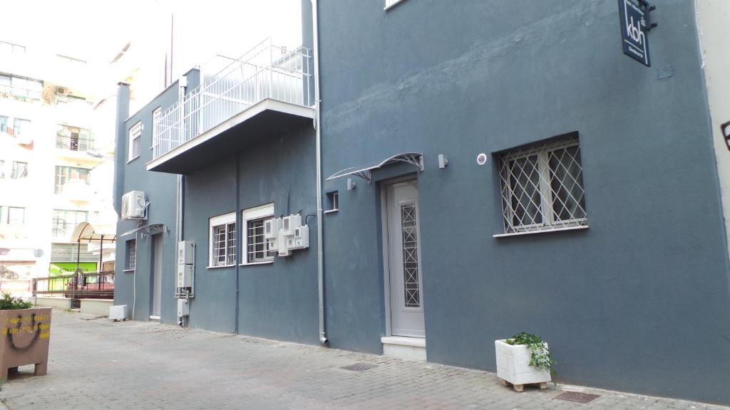 Budynek, w którym mieści się apartament