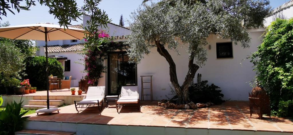 Vonkajšia záhrada v ubytovaní Roca Verde, Boutique Bed & Breakfast