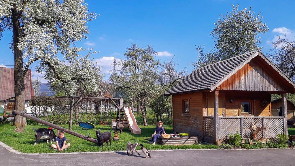 Zahrada ubytování Ferienhof Kandler