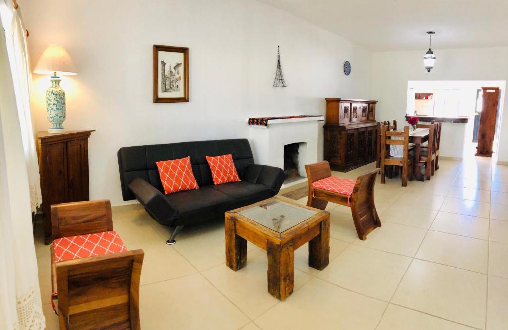 Posezení v ubytování Club Vergel Resort