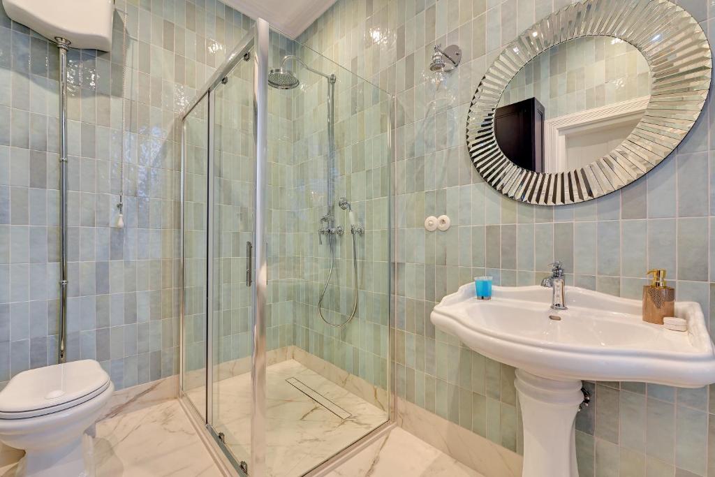 Kúpeľňa v ubytovaní BLUE MANDARIN Premium II