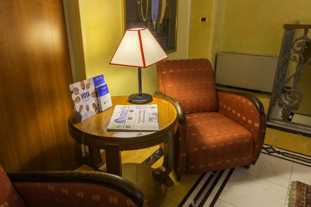 Posezení v ubytování Best Western Hotel Artdeco