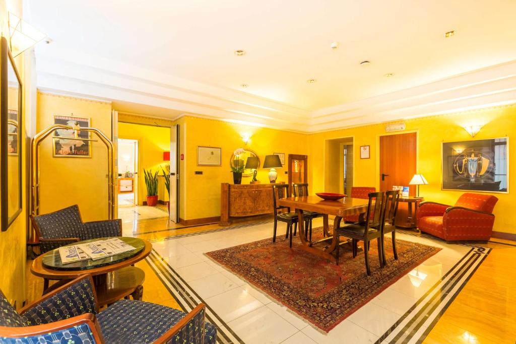 Posezení v ubytování Best Western Hotel Artdeco