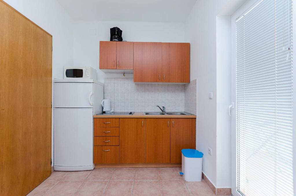 Kuchyňa alebo kuchynka v ubytovaní Apartments Alex