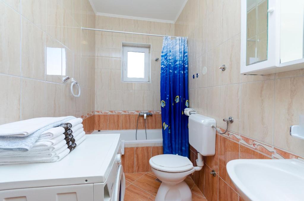 Kúpeľňa v ubytovaní Apartments Alex