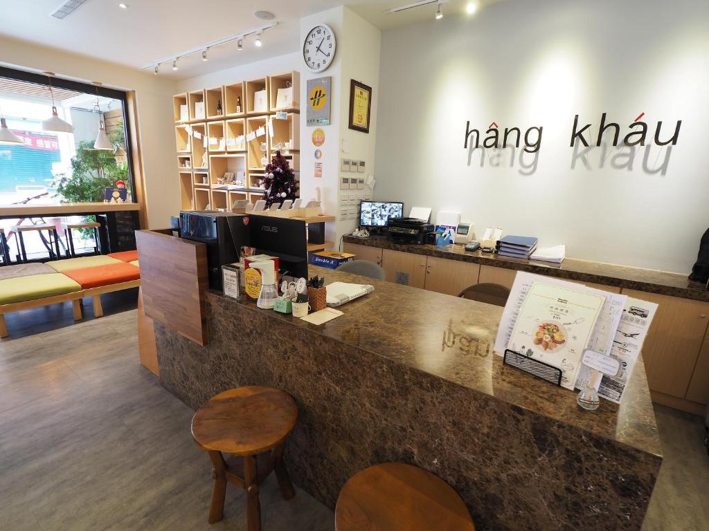 Certifikát, hodnocení, plakát nebo jiný dokument vystavený v ubytování Hangkhau Hotel