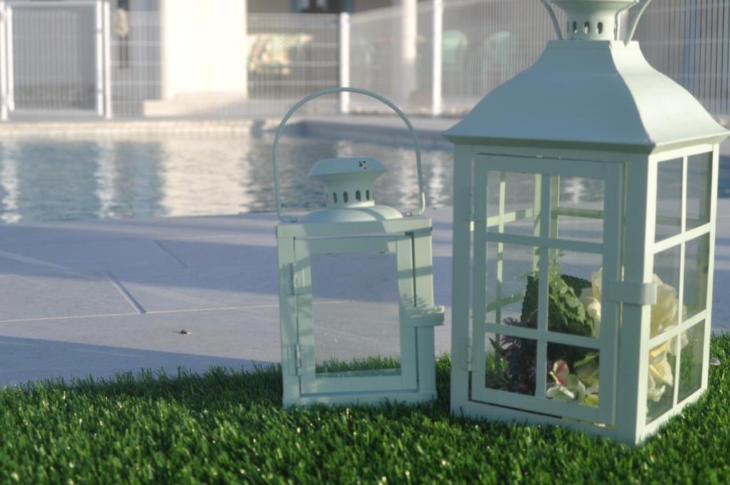 A garden outside Casa Chirreas