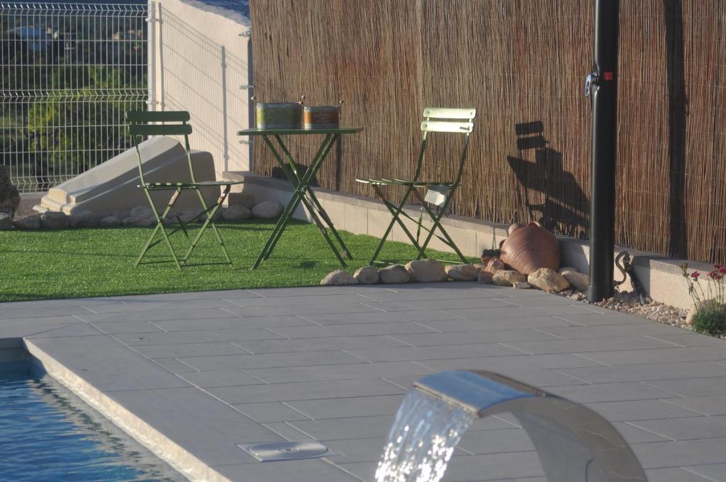 The swimming pool at or close to Casa Chirreas