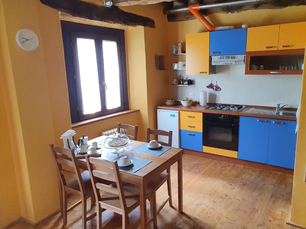 Kuchyň nebo kuchyňský kout v ubytování I Balzani B&B