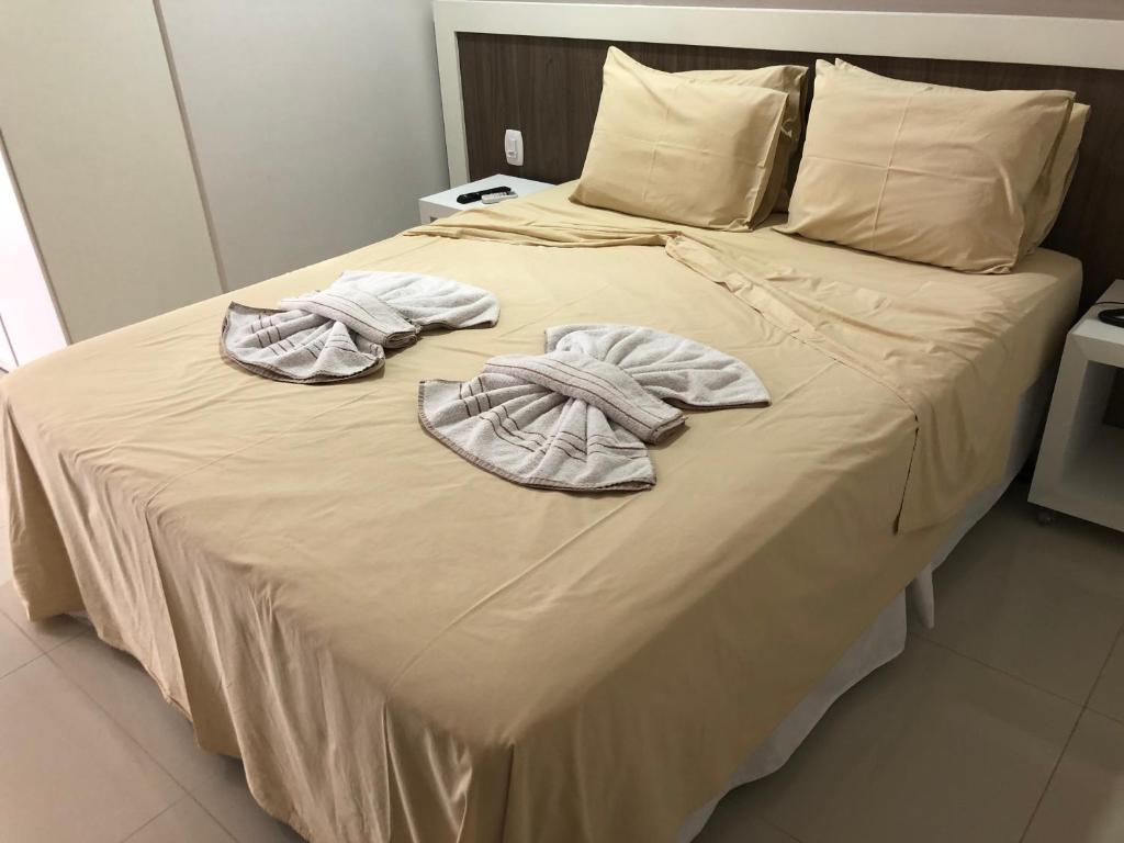Postel nebo postele na pokoji v ubytování Hotel Roni
