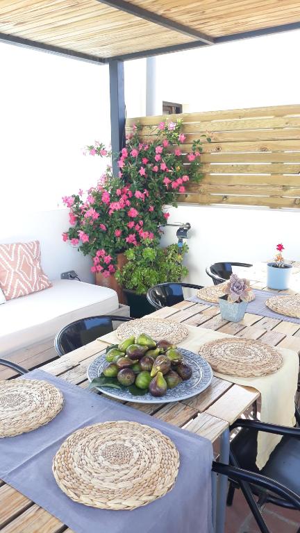 Posezení v ubytování Calcada Guesthouse