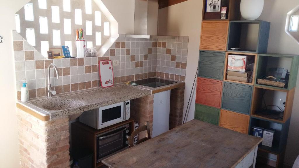 Kuchnia lub aneks kuchenny w obiekcie Locanda San Francesco