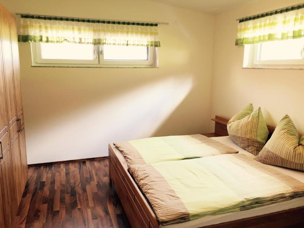 Postel nebo postele na pokoji v ubytování Das Ferienhaus