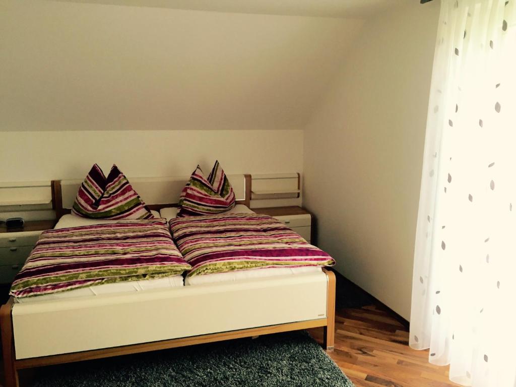Postel nebo postele na pokoji v ubytování Das Ferienhaus