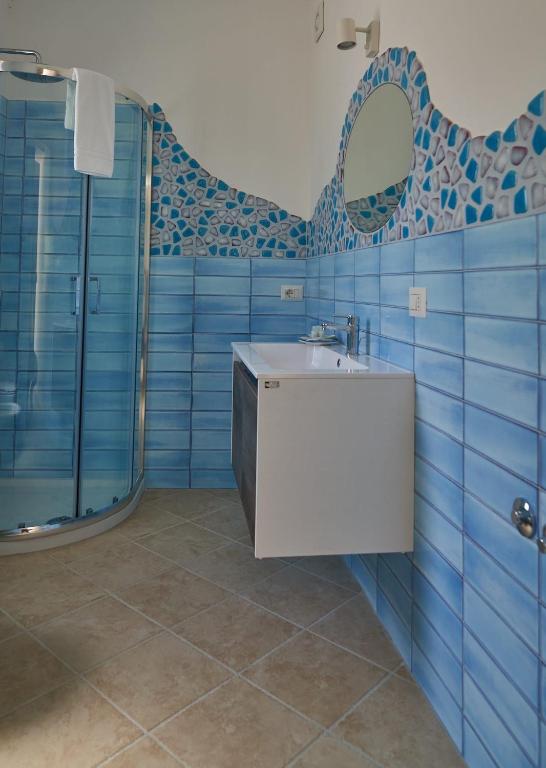 Kúpeľňa v ubytovaní Maiori Dream House 1