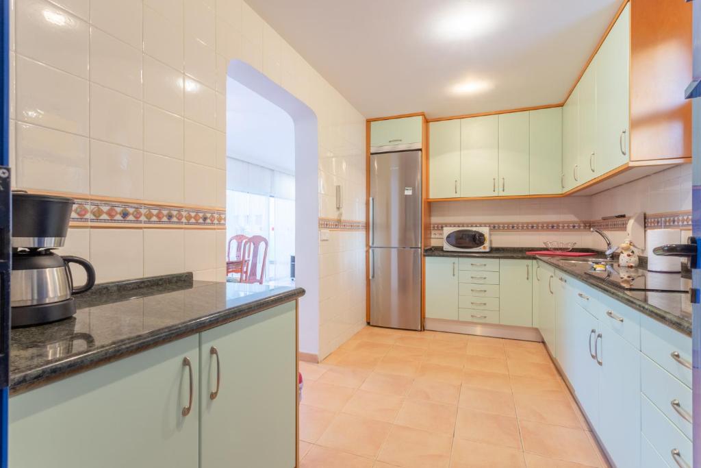 Kuchyň nebo kuchyňský kout v ubytování Villa Mariposas
