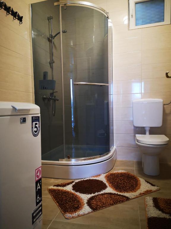 Koupelna v ubytování Apartman Petrovic CITY CENTER TROGIR